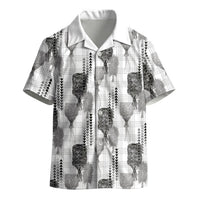 Aloha Hawaii Vintage Kahili Pa'a Lima Kid Hawaiian Shirt Palaka Print Hinahina LT7 - Polynesian Pride