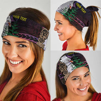 New Caledonia Kanaky Neck Gaiter Kagu Bird Emblem LT7