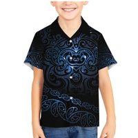 New Zealand Matariki Family Matching Mermaid Dress and Hawaiian Shirt Cosmic Style LT7 Son's Shirt Galaxy - Polynesian Pride