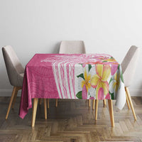 Aloha Maui Island Personalized Tablecloth Rose Dreamy Turtle