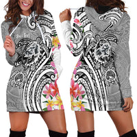 Aloha Kahoolawe Island Personalized Hoodie Dress Ashen Dreamy Turtle