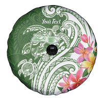 Aloha Molokai Island Personalized Spare Tire Cover Sage Dreamy Turtle