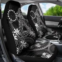 Black Kuki Airani Tapakau Car Seat Cover Tribal Anchor Mix Tiare