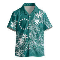 Teal Kuki Airani Tapakau Kid Hawaiian Shirt Tribal Anchor Mix Tiare LT7 - Polynesian Pride