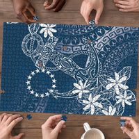 Navy Kuki Airani Tapakau Puzzle Tribal Anchor Mix Tiare