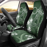 Sage Green Kuki Airani Tapakau Car Seat Cover Tribal Anchor Mix Tiare