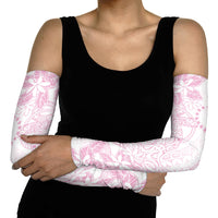 Candy Pink Kuki Airani Tapakau Arm Sleeves Tribal Anchor Mix Tiare