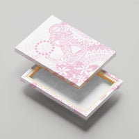 Candy Pink Kuki Airani Tapakau Canvas Wall Art Tribal Anchor Mix Tiare