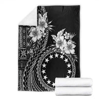 Kia Orana Cook Islands Blanket Tiare and Stars