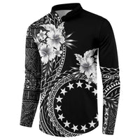Kia Orana Cook Islands Button Sweatshirt Tiare and Stars