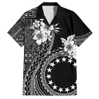 Kia Orana Cook Islands Family Matching Off Shoulder Short Dress and Hawaiian Shirt Tiare and Stars