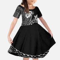 Kia Orana Cook Islands Family Matching Tank Maxi Dress and Hawaiian Shirt Tiare and Stars