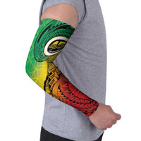 Vanuatu 45th Independence Anniversary Arm Sleeves Ni-Van Sandroing - Polynesian Pride