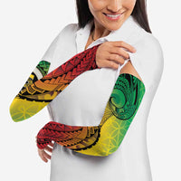 Vanuatu 45th Independence Anniversary Arm Sleeves Ni-Van Sandroing - Polynesian Pride