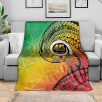 Vanuatu 45th Independence Anniversary Blanket Ni-Van Sandroing LT7 - Polynesian Pride