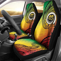 Vanuatu 45th Independence Anniversary Car Seat Cover Ni-Van Sandroing LT7 - Polynesian Pride