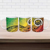 Vanuatu 45th Independence Anniversary Ceramic Mug Ni-Van Sandroing - Polynesian Pride
