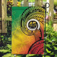 Vanuatu 45th Independence Anniversary Garden Flag Ni-Van Sandroing LT7 Garden Flag Colorful - Polynesian Pride