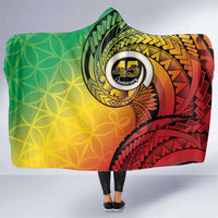 Vanuatu 45th Independence Anniversary Hooded Blanket Ni-Van Sandroing - Polynesian Pride