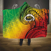Vanuatu 45th Independence Anniversary Hooded Blanket Ni-Van Sandroing - Polynesian Pride