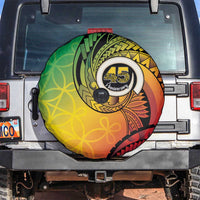 Vanuatu 45th Independence Anniversary Spare Tire Cover Ni-Van Sandroing - Polynesian Pride