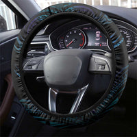 Polynesian Memorial Steering Wheel Cover Oceanic Infinity Symbol - Until We Meet Again - Polynesian Pride
