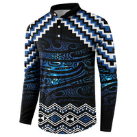 New Zealand Matariki Button Sweatshirt Galaxy Styled Taniko