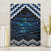 New Zealand Matariki Canvas Wall Art Galaxy Styled Taniko