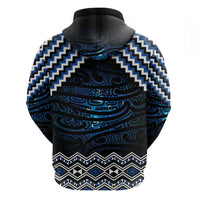 New Zealand Matariki Hoodie Galaxy Styled Taniko