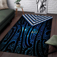 New Zealand Matariki Area Rug Galaxy Poutama Motifs