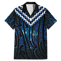 New Zealand Matariki Family Matching Mermaid Dress and Hawaiian Shirt Galaxy Poutama Motifs