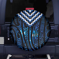 New Zealand Matariki Spare Tire Cover Galaxy Poutama Motifs