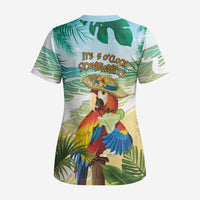 Aloha Hawaii It's 5 o'clock Somewhere Scrub Top - Polynesian Pride