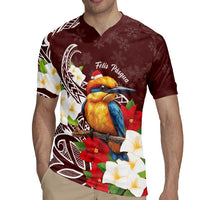 Felis Pasgua Guam Rugby Jersey Christmas Sihek Kingfisher with Guasali