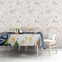 Hafa Adai Guam Tablecloth Sihek Guam Kingfisher with Guasali