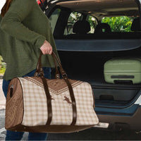 Aloha Hawaii Cowboys Paniolo Travel Bag Beige Palaka - Polynesian Pride