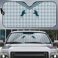 Aloha Hawaii Cowboys Paniolo Auto Sun Shade Teal Palaka - Polynesian Pride