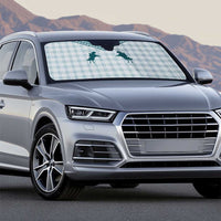 Aloha Hawaii Cowboys Paniolo Auto Sun Shade Teal Palaka - Polynesian Pride