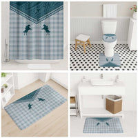 Aloha Hawaii Cowboys Paniolo Bathroom Set Teal Palaka - Polynesian Pride