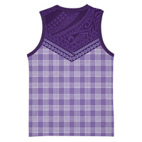 Aloha Hawaii Cowboys Paniolo Basketball Jersey Violet Palaka - Polynesian Pride