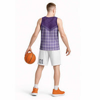 Aloha Hawaii Cowboys Paniolo Basketball Jersey Violet Palaka - Polynesian Pride