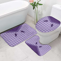 Aloha Hawaii Cowboys Paniolo Bathroom Set Violet Palaka - Polynesian Pride