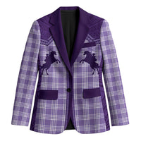 Aloha Hawaii Cowboys Paniolo Blazer Violet Palaka - Polynesian Pride
