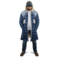 Aloha Hawaii Cowboys Paniolo Cloak Navy Blue Palaka - Polynesian Pride