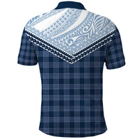 Aloha Hawaii Cowboys Paniolo Polo Shirt Navy Blue Palaka - Polynesian Pride