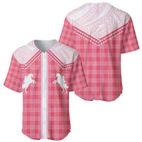 Aloha Hawaii Cowboys Paniolo Baseball Jersey Rose Palaka - Polynesian Pride