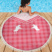 Aloha Hawaii Cowboys Paniolo Beach Blanket Rose Palaka - Polynesian Pride