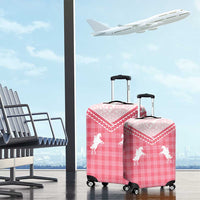 Aloha Hawaii Cowboys Paniolo Luggage Cover Rose Palaka - Polynesian Pride
