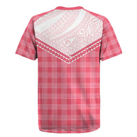 Aloha Hawaii Cowboys Paniolo Rugby Jersey Rose Palaka - Polynesian Pride