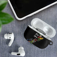 Kia Ora New Zealand Floral AirPods Case Black - Polynesian Pride